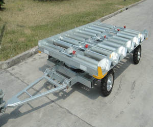 1,6 T Aircraft Container <span class=keywords><strong>Dolly</strong></span> Pallet <span class=keywords><strong>Dolly</strong></span> para aviación de aeropuerto - Product Image 5