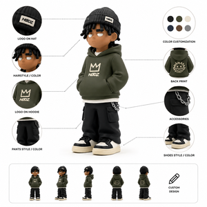 Figura Coleccionable de Diseño Urbano Personalizado, Figura 3D Pop Art, Juguete Artístico de Vinilo PVC Suave, Figuras de Acción <span class=keywords><strong>Muy</strong></span> Geniales - Product Image 2
