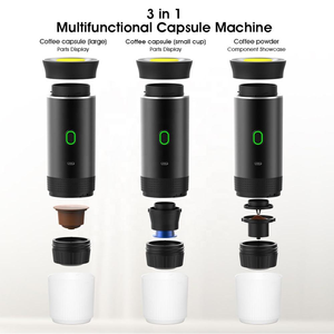 Cafetera Espresso Portátil, Totalmente Automática, Funciona con Batería, Mini Cafetera de Plástico - Product Image 3