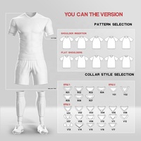Conjunto de Uniforme de Fútbol Personalizado 2026 2027, Camiseta Deportiva, Equipación de Fútbol para Fanáticos/Jugadores, Camisetas de Clubes de Fútbol