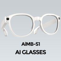 Lunettes intelligentes AIMB-S1, enregistrement vidéo, traduction en temps réel, appel à double micro, lunettes de soleil intelligentes avec IA