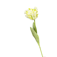 Tulipes perroquet imprimées à la main en 3D-Fleurs réalistes pour la décoration de la maison, arrangement floral, accessoires de photographie de mariage