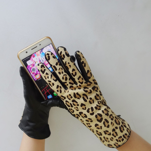 Mode haute qualité écran tactile femmes <span class=keywords><strong>gants</strong></span> en cuir - Product Image 4
