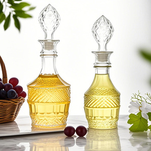 Bouteille de whisky de luxe Ru Star 500 ml 850 ml pour bar à domicile, <span class=keywords><strong>carafe</strong></span> à vin hermétique pour whisky, brandy, stockage d'<span class=keywords><strong>huile</strong></span> - Product Image 2
