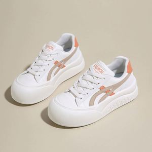 รองเท้าผ้าใบผู้หญิง Wenting แฟชั่นทันสมัย ฤดูใบไม้ผลิ ฤดูใบไม้ร่วง สวมใส่สบาย ระบายอากาศได้ดี พื้นหนา เพิ่มความสูง กันลื่น เหมาะสำหรับเดิน - Product Image 6