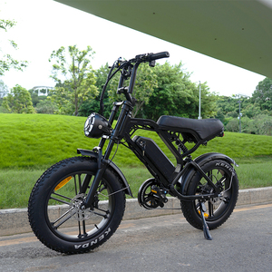 Vélo électrique V20 à suspension intégrale, cadre en acier, batterie au lithium 48V, idéal pour le cyclisme en montagne - Product Image 1