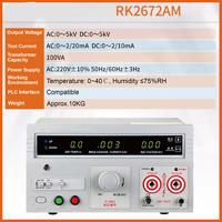 Testeur de tension haute précision RK2672AM HV pour testeur Hipot, testeur résistant à la pression pour AC/DC 110V, utilisation en laboratoire, 50W