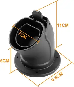 WISSENERGY Manufacturer OEM EV Charging Cable Holder IEC 62196 Type2 Heat Resistant EV Charger Connectors