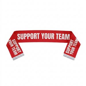 Écharpe de supporter de football personnalisée en polyester, imprimée numériquement, anti-plis, écologique, avec design sur mesure, vente en gros - Product Image 2