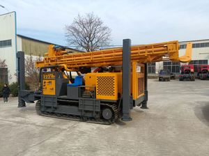 Foreuse hydraulique pour puits FY1000 |   Profondeur de 1000 m, moteur Cummins de 194 kW, capacité de levage de 36 tonnes |   Équipement de forage aquifère et géothermique - Product Image 4