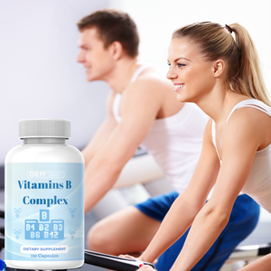 Cápsulas de <span class=keywords><strong>complejo</strong></span> de vitamina <span class=keywords><strong>B</strong></span> OEM Suplemento De Salud vitamina B6 B12 <span class=keywords><strong>B</strong></span> 9 Etiqueta Privada - Product Image 2