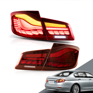 Para BMW 5 eries F10 F18 M5 520i 530i 535i 540i 528i 2011-2019 luces traseras LED luz trasera lámparas traseras LED dinámico completo - Product Image 1