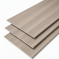 Panel Dinding SPC Lebar 600mm 1200mm Tebal 5mm Tahan Air Tahan Api Inti Kaku Papan Dinding Interior untuk Komersial