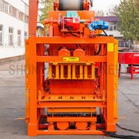 Sistema de Control Inteligente SHUNYA, Bomba PLC, Máquina para Fabricar Bloques de Hormigón QTJ4-26C, Extrusora de Vacío Semiautomática para Construcción