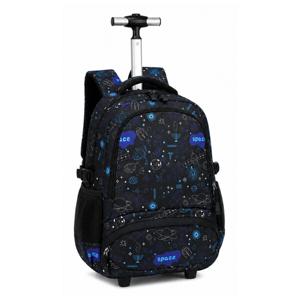 <span class=keywords><strong>Sac</strong></span> à dos à roulettes pour enfants en stock, avec barre en aluminium, pour filles et garçons, <span class=keywords><strong>sac</strong></span> d'école à roulettes, <span class=keywords><strong>sac</strong></span> de voyage - Product Image 4