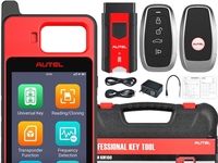Autel KM100X Key Programmer dengan Penguji Baterai untuk Sistem Android, Fungsi Pemrograman Kunci Kendaraan Universal & Fungsi Immobilizer