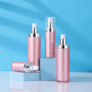 En stock: Set cosmético de tarro de crema acrílico de 50g, botella de loción para el cuidado de la piel de 120ml, decantador de viaje. - Product Image 1