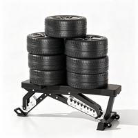 Banc de musculation en acier réglable à usage commercial, dossier à 10 positions, réglage de la position du siège à 3 positions, musculation