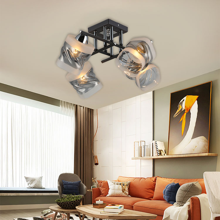 Современный дизайнерский подвесной светильник, декоративная железная лампа в скандинавском стиле для дома, ресторана, бара, кафе, спальни