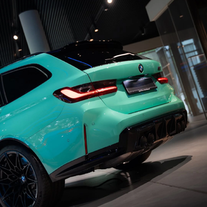 ฟิล์มเปลี่ยนสีรถยนต์ PET สีเขียวมิ้นท์แบบเต็มคัน ป้องกันสีรถยนต์ ขนาด 1.52*16 เมตร ม้วน  จากโรงงานผู้ผลิต - Product Image 4