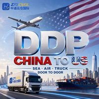 Transitaire maritime et aérien USA DDP pour marchandises générales, avec coordination douanière et service de livraison en entrepôt