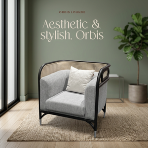 Sillón Moderno con Respaldo de Ala para Hotel, Tapizado, con Cojín de Espuma y Forro de Poliéster, para Dormitorio o Vestíbulo - Product Image 2