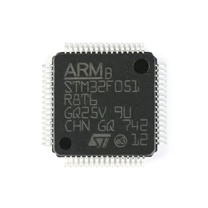 HXC STM32F051R8T6 LQFP-64 ชิ้นส่วนอิเล็กทรอนิกส์วงจรรวม STM32F051R8T6 LQFP-64 - Product Image 1