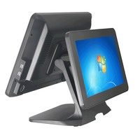 Máquina de Punto de Venta de doble pantalla, sistema POS todo en uno W7-B