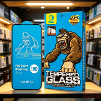 Film de protection d'écran en verre trempé 18D à couverture intégrale avec motif King Kong pour les écrans de smartphones SAM F15 F16 F22 F34 F41 A52S A53 A54 A55 A56
