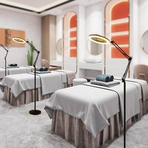 Demi Lune Beauté Lampe Dimmable Réglable Hauteur <span class=keywords><strong>Cils</strong></span> Tatouage Travail Lampe De Table Sourcil Tatouage Lampadaire Éclairage Photographique - Product Image 1