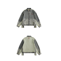 Vestes en jean de haute qualité, nouveaux modèles, brodées, avec manches à fermeture éclair amovibles, pour la vente en gros