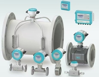 Medidor de Flujo Ultrasónico Multicanal, Control Cuantitativo Digital de Agua, 220V/24VDC, RS485, Montaje en Pared