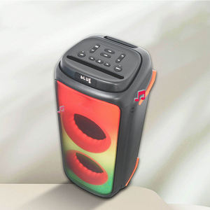 Haut-parleur sans fil Bluetooth extérieur de 6.5 pouces Mini Design Batterie rechargeable Poignée <span class=keywords><strong>Transport</strong></span> facile Alimentation CC Radio audio domestique - Product Image 1