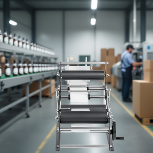 Etiquetadora Manual Ajustable para Botellas, 15-20 Piezas/min, Barra de Presión para Botellas de 0.78-4.72 Pulgadas de Diámetro, Industria de Alimentos y Bebidas - Product Image 2