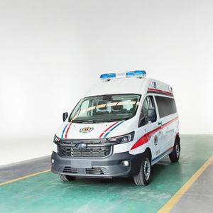 Nouvelle ambulance d'urgence à transmission manuelle diesel, haute durabilité, équipement médical, vente directe usine - Product Image 1