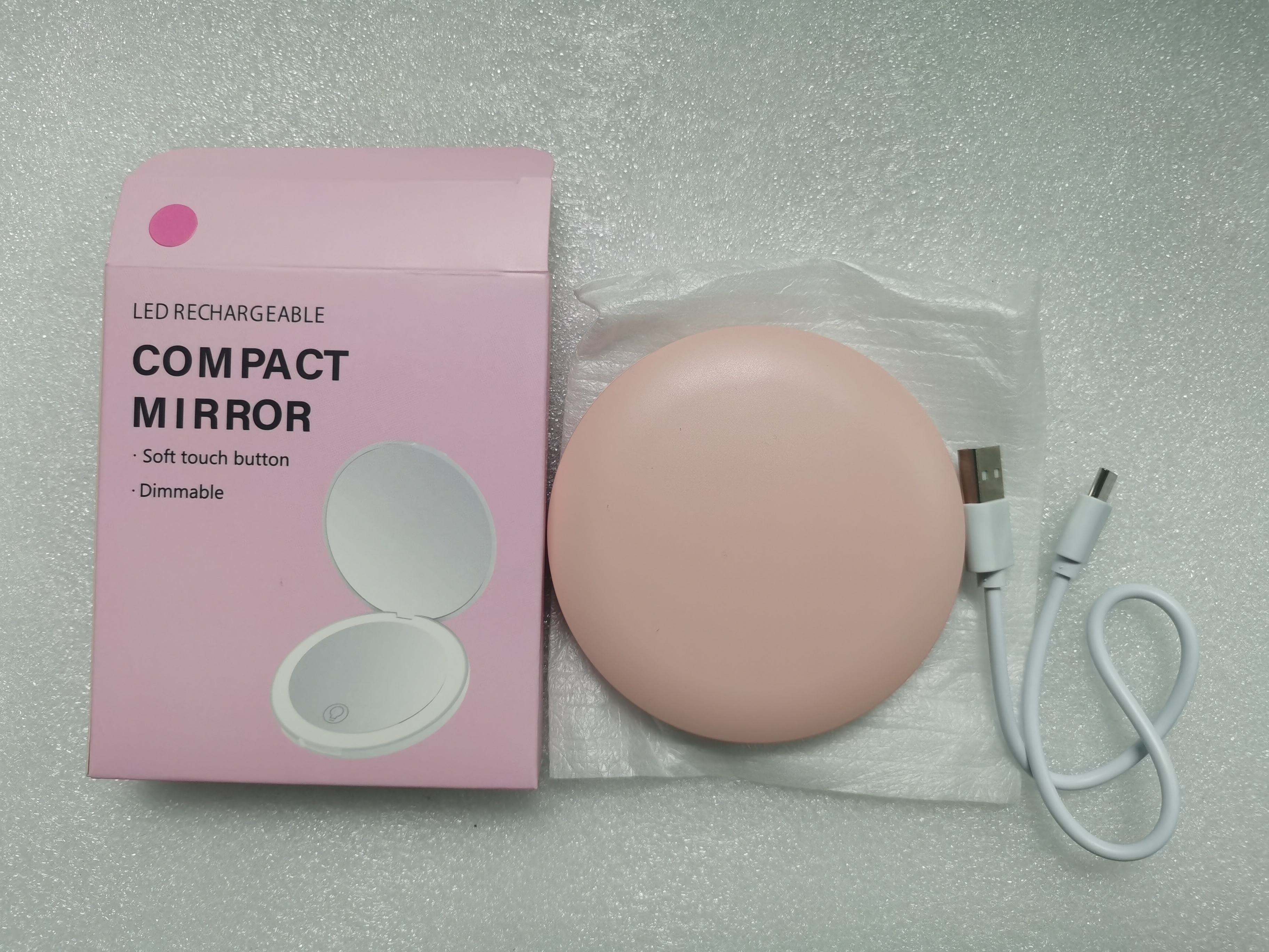 batería de litio rosa