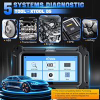 Escáner de Diagnóstico OBD-II XTOOL D5 10+Reset en Stock en EE. UU. y la UE, Probador de Diagnóstico Xtool, Máquina de Diagnóstico Automotriz Multimarca para Todos los Autos