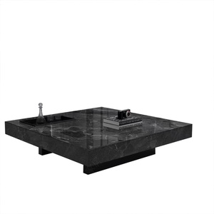 Bắc Âu độc đáo desjgn đá cẩm thạch tự nhiên Hiện Đại Đồ nội thất phòng khách bằng đá cẩm thạch bảng trung tâm bên bảng Onyx Marble bảng - Product Image 3