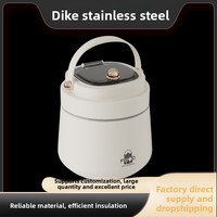 Boîte à bento isotherme personnalisée en acier inoxydable 304 de 1200 ml, style japonais, double paroi, qualité alimentaire