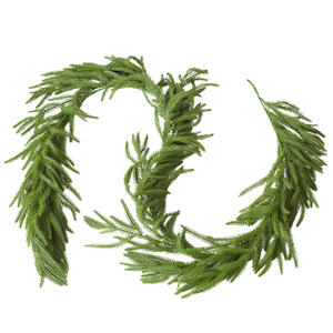 मीचनुघई थोक वास्तविक स्पर्श कृत्रिम नॉरफ़ॉक पाइन पुष्पनाथ शाखा प्रवेश माला क्रिसमस के लिए - Product Image 5