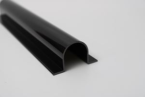 ملف بثق PVC مانع للانزلاق شرائط تشذيب الدرج بغطاء فينيل حافة حافة مطاطية للباب والنافذة - Product Image 3