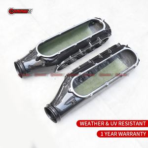 Nouveauté : Cache d'admission d'air moteur en fibre de carbone sèche style OEM pour Ferrari 458 - Product Image 6