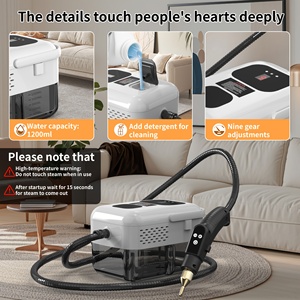 Limpiador de Vapor Portátil de Alta Temperatura, Juego de Máquina de Limpieza a Vapor Presurizado para Humos de Cocina, Sofás y Juntas de Azulejos - Product Image 4