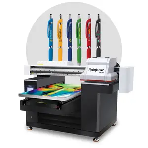 UV LED curing ink fast speed industrial inkjet a2 uv printer large format uv digital printer for metal glass wood plastic
