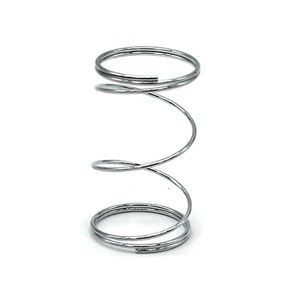 Molle a compressione in acciaio inossidabile nero con disegni personalizzati per bobine metalliche - Product Image 5