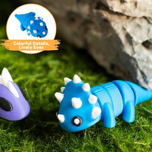 MONJITA 35 Piezas Mini Figuras de Animales Impresas en 3D de PLA, Lindas Decoraciones de Escritorio, Recuerdos de Fiesta, Rellenos para Bolsas de Regalo - Product Image 3