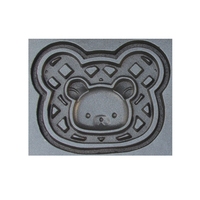 Gaufrier pour gaufrier électrique, pouces, antiadhésif, Commercial, Commercial