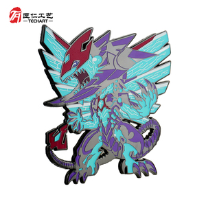 Badges Métalliques Personnalisés, Épingles en Émail <span class=keywords><strong>Dragon</strong></span> Anime Dessin Animé Jeu, Pin's de Revers Personnalisés, Fabricant Grossiste - Product Image 5