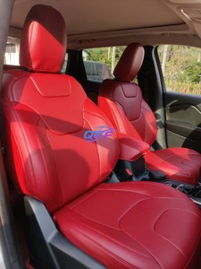 Accessoires de voiture personnalisés en <span class=keywords><strong>cuir</strong></span> pour <span class=keywords><strong>Jeep</strong></span> Compass Cherokee Patriot <span class=keywords><strong>Renegade</strong></span> Gladiator Wrangler Grand Cherokee - Product Image 2