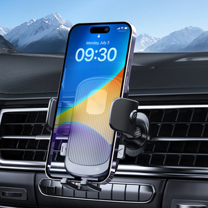 Support de téléphone pour voiture, fixation sur grille d'aération, rotation à 360 degrés, universel pour la navigation - Product Image 1